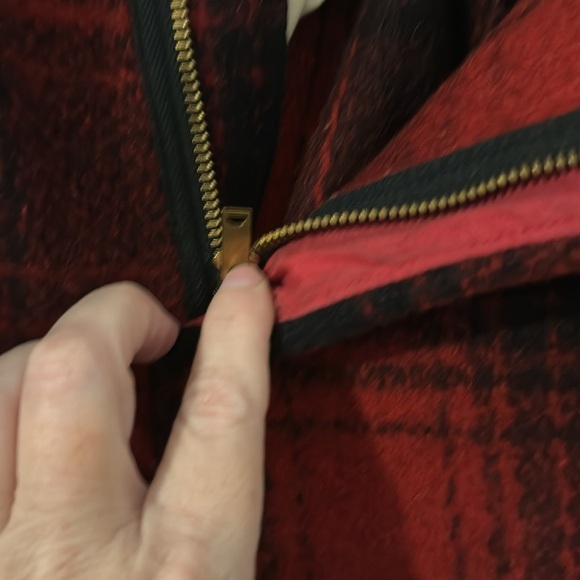 Vintage Wool Plaid Hunting Pants Western Field Montgomery Ward 34”waist ? - Picture 6 of 8